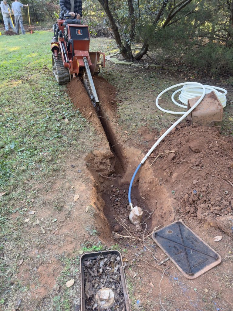 Emerson water line replacement -- Emerson, GA