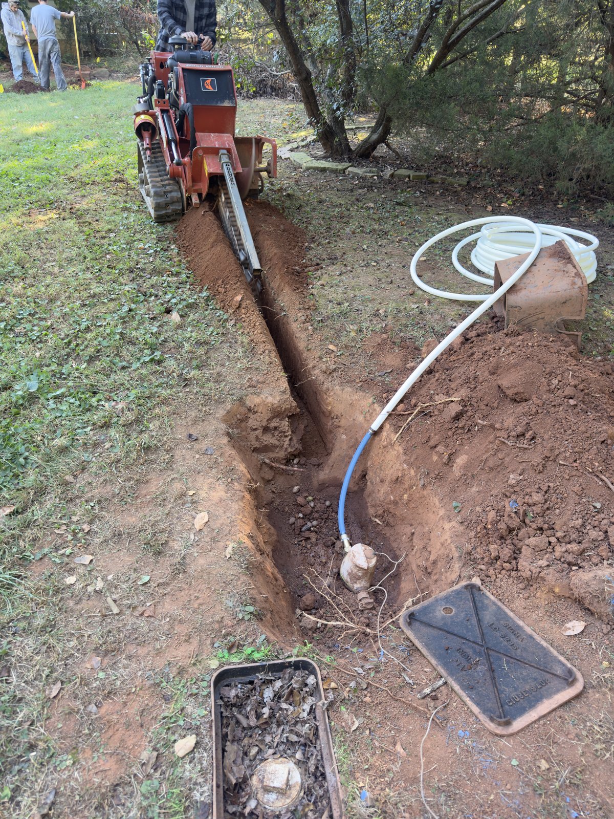 Water line replacement job — True Grit Plumbing