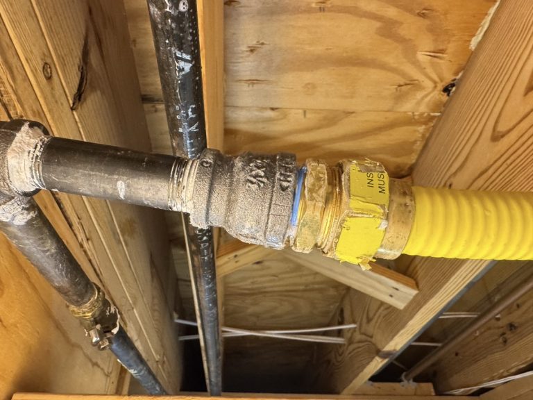 CSST gas line repair — Marietta -- Marietta, GA