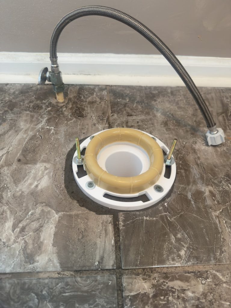 Cartersville toilet flange repair -- Cartersville, GA